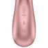 SATISFYER - HOT LOVER VIBRATOR ROSE & BEIGE