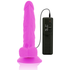 DIVERSIA - FLEXIBLER VIBRIERENDER DILDO LILA 18 CM -O- 4 CM