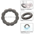 CALEXOTICS - ALPHA ERECT RING GRAU