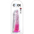 KING COCK - CLEAR REALISTISCHER PENIS 19.7 CM ROSA