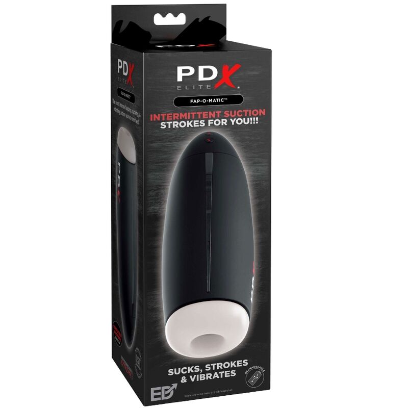 PDX ELITE - FAP-O-MATIC STROKER MASTURBATOR STIMULIERENDE WELLEN & VIBRATOR