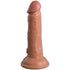KING COCK - ELITE REALISTISCHER SILIKONDILDO 15.2 CM KARAMELL