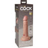KING COCK - ELITE REALISTISCHER DILDO MIT VIBRATION UND SILIKON 15.2 CM