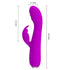 PRETTY LOVE - RACHEL WIEDERAUFLADBARER VIBRATOR MIT STIMULIERENDEN WELLEN LILA