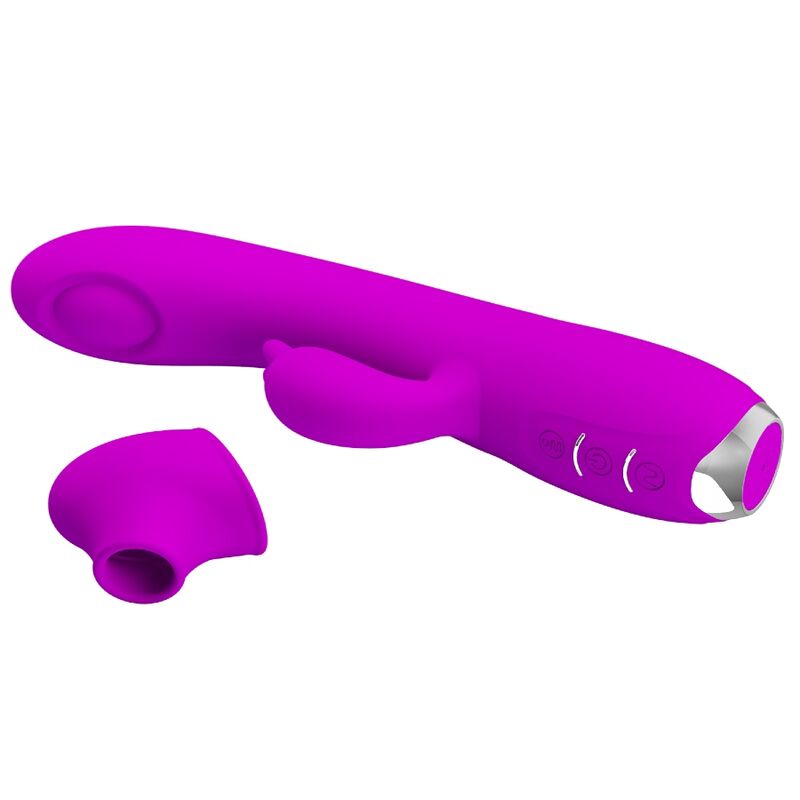 PRETTY LOVE - REGINA VIBRATOR - WIEDERAUFLADBAR STIMULIERENDE WELLEN LILA