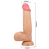 PRETTY LOVE - SLIDING SKIN SERIES REALISTISCHER DILDO MIT SLIDING SKIN FERNBEDIENUNG SAUGNAPFLEISCH 21,8 CM