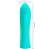 PRETTY LOVE - ALFREDA SUPER POWER VIBRATOR WASSERGRÜN