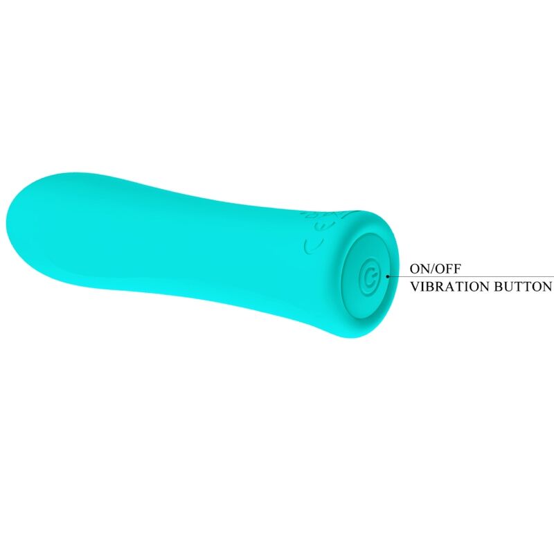PRETTY LOVE - ALFREDA SUPER POWER VIBRATOR WASSERGRÜN