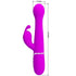 PRETTY LOVE - DEJON RABBIT VIBRATOR 3 IN 1 MULTIFUNKTIONSVIOLETT