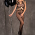 LIVCO CORSETTI FASHION - AMAHIL BODYSTOCKING MIT SCHRITTFREIEN SCHWARZ EINE GRÖSSE