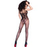 CHILIROSE - CR 4233 BODYSTOCKING MIT SCHRITTFREIEN SCHWARZ S/M