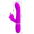 PRETTY LOVE - MULTIFUNKTIONS-KANINCHENVIBRATOR 4 IN 1 SCHMETTERLING FUCHSIA