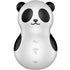 SATISFYER - POCKET PANDA STIMULATOR & VIBRATOR SCHWARZ WEISS