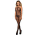 SUBBLIME - 951979 NETZ-BODYSTOCKING MIT SCHWARZEM HALTER-TOP EINE GRÖSSE