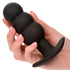 CALEXOTICS - ROCK BOTTOM ANAL PLUG MIT PERLEN 10 VIBRATIONEN SILIKON SCHWARZ