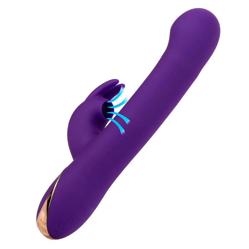 CALEXOTICS - JACK RABBIT VIBRATOR UND STIMULATOR 7 VIBRATIONSSTUFEN UND STIMULIERENDE WELLEN BLAU