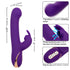 CALEXOTICS - JACK RABBIT VIBRATOR UND STIMULATOR 7 VIBRATIONSSTUFEN UND STIMULIERENDE WELLEN BLAU