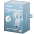 SATISFYER - TAP & CLIMAX 2 VIBRATOR & STIMULATOR BLAU