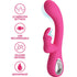 PRETTY LOVE - NOVAK RABBIT VIBRATOR 12 VIBRATIONEN ROSA