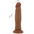 PRETTY LOVE - KEON REALISTISCHER DILDO 21 CM BRAUN