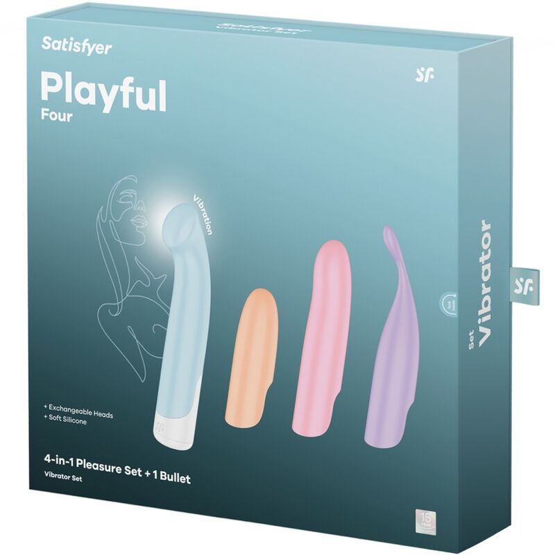 SATISFYER - G-SPOT WAVE 4 12 VIBRATIONSPROGRAMM VIBRATOR DUNKELGRAU
