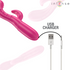 INTENSE - AMARA VIBRATOR MIT STIMULIERENDER ZUNGE 10 VIBRATIONEN ROSA