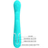 PRETTY LOVE - SHANIA TRIPLE RABBIT MULTIFUNKTIONSVIBRATOR 3 IN 1 BLAU