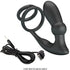 PRETTY LOVE - EMONI PENISRING + ANAL PLUG 12 VIBRATIONEN SCHWARZ