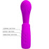 PRETTY LOVE - SIBEL SIBEL G-SPOT VIBRATOR + KLITORIS-STIMULATOR 10 VIBRATIONEN LILA