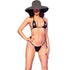 CHILIROSE - CR 4840 MIKROBIKINI SCHWARZ S/M