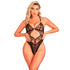 SUBBLIME - 955212 TRANSPARENTER BODY MIT SCHWARZER HOHLSPITZE S/M