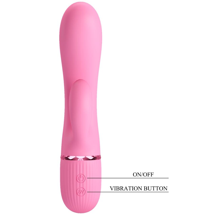 PRETTY LOVE - MARSKI RABBIT VIBRATOR & G-SPOT ROSA