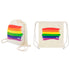 PRIDE - BAUMWOLL-RUCKSACK MIT LGBT-FLAGGE