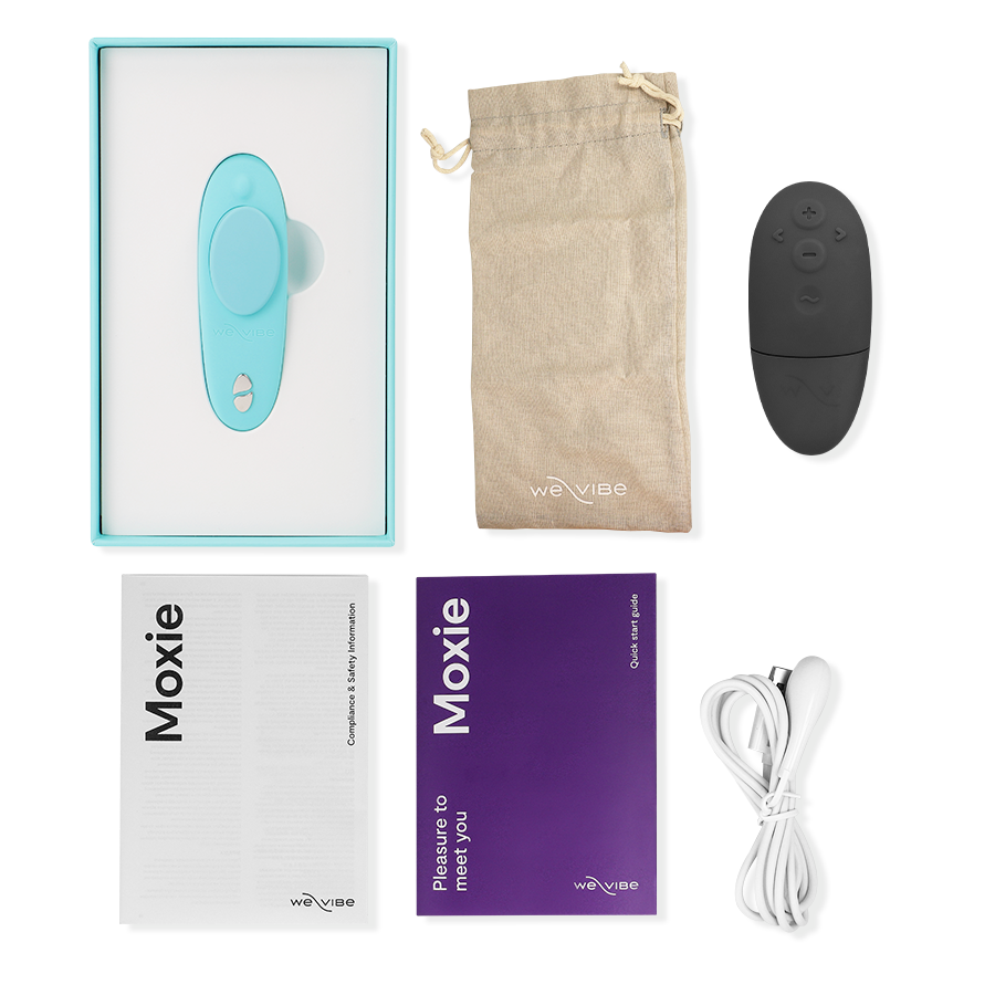 WE-VIBE - MOXIE + AQUA KLITORALER VIBRATOR