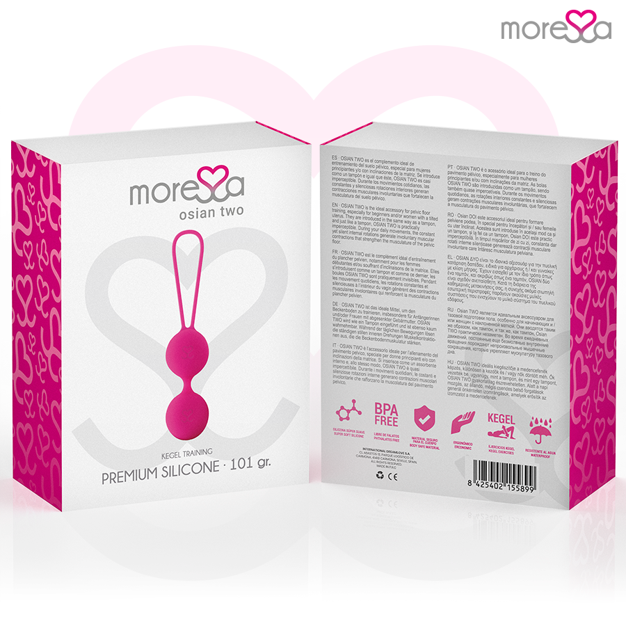 MORESSA - OSIAN TWO PREMIUM SILIKON ROSA