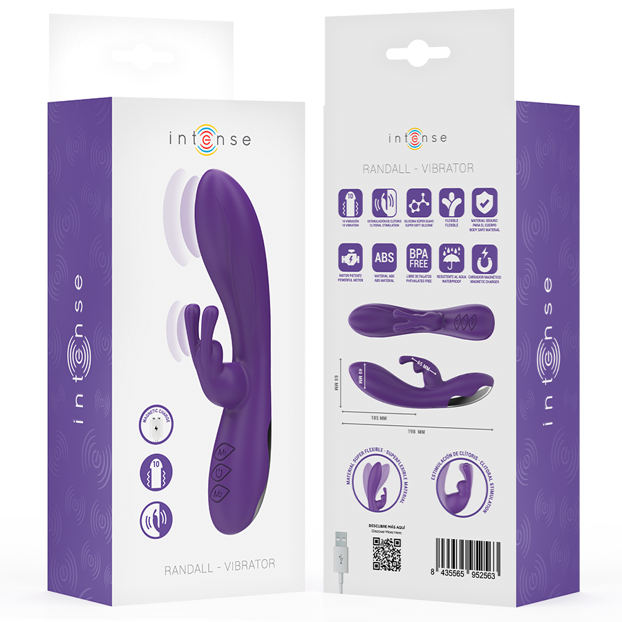 INTENSE - RANDALL RABBIT VIBRATOR 10 VIBRATIONEN LILA