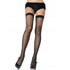 LEG AVENUE - SCHWARZE NYLON-NETZSTRÜMPFE