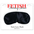 FETISH FANTASY SERIES - SATIN LOVE MASKE SCHWARZ
