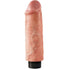 KING COCK - VIBRATORDILDO 15.24 CM NATÜRLICH