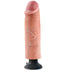 KING COCK - VIBRIERENDER DILDO 25.5 CM NATÜRLICH