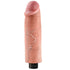 KING COCK - VIBRIERENDER DILDO 25.5 CM NATÜRLICH