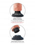 KING COCK - VIBRATORDILDO 20.32 CM NATÜRLICH