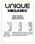 UNIQ - MEGASEX LATEX FREE SENSITIVE CONDOMS 3 UNITS
