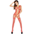PASSION - WOMAN BS013 ROTER BODYSTOCKING, EINE GRÖSSE