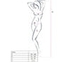 PASSION - WOMAN BS016 BODYSTOCKING SCHWARZ EINE GRÖSSE