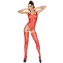 PASSION - WOMAN BS034 ROTER BODYSTOCKING, EINE GRÖSSE