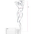 PASSION - WOMAN BS031 BODYSTOCKING SCHWARZ EINE GRÖSSE
