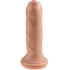 KING COCK - REALISTISCHER DILDO UNGESCHNITTENES FLEISCH 15 CM