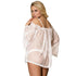 SUBBLIME - BABYDOLL WHITE FLARED SLEEVE S / M.