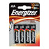 ENERGIZER - ALKALINE POWER BATTERIE AA LR6 *4